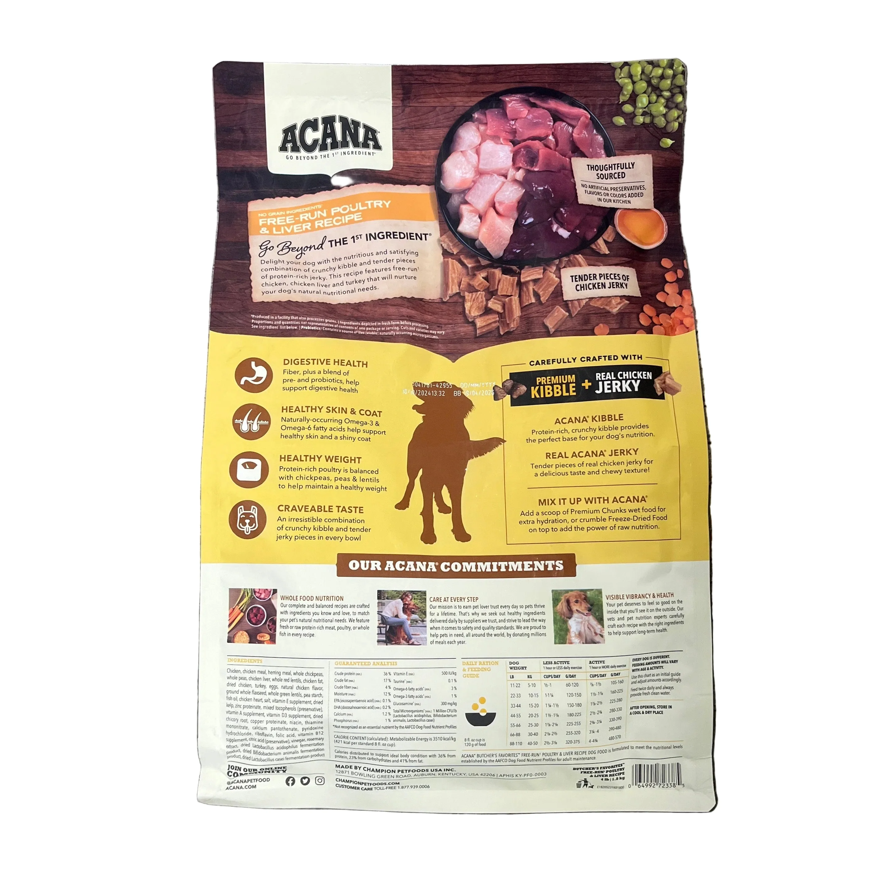 Acana, Butcher's Favorites Free-Run Poultry & Liver Recipe, 4lb - Image 2