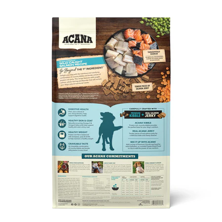 Acana Butcher's Favorites Wild-Caught Salmon Recipe Dog Food, 17 lb - Image 2