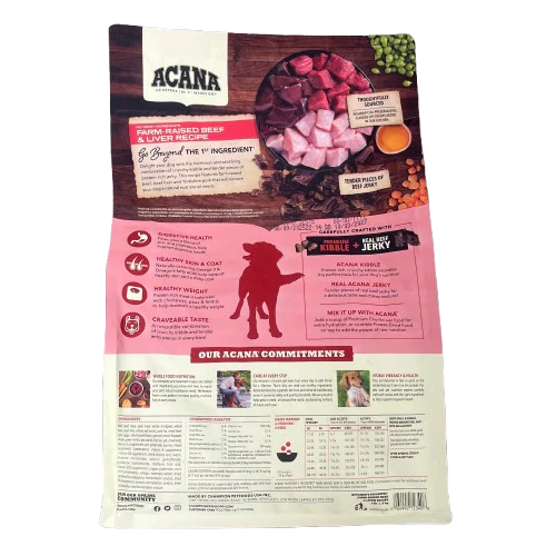 Acana, Butcher's Favorites, Farm-Raised Beef & Liver Recipe, 4lb - Image 2