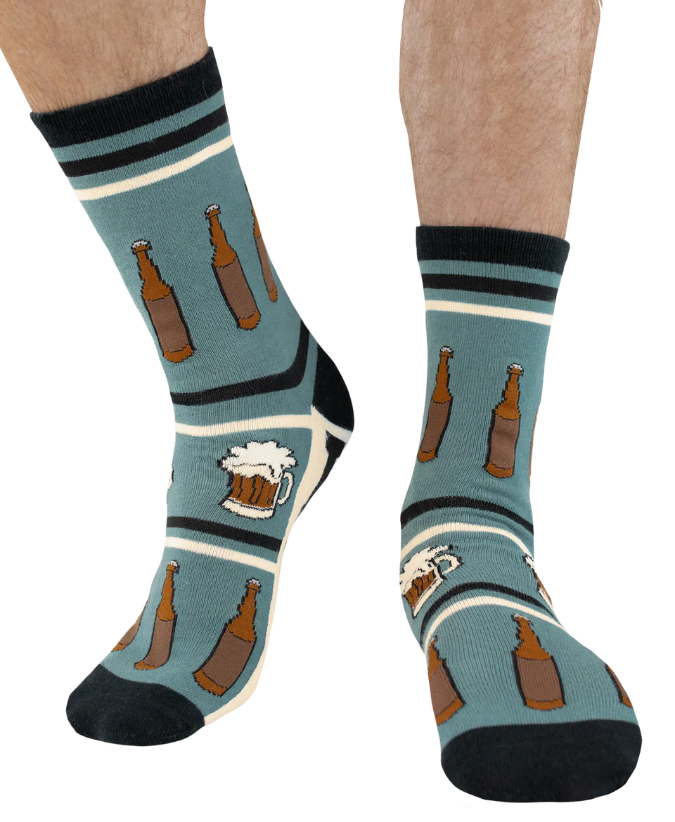 Lazy One - Beer Crew Socks