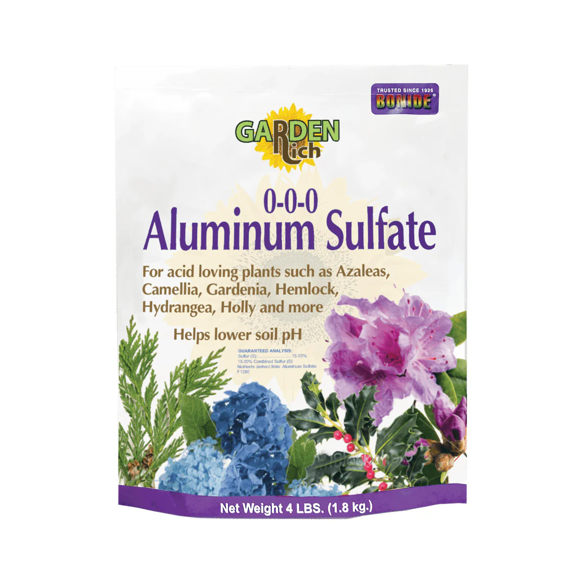 Bonide GardenRich® Aluminum Sulfate, 4 lb
