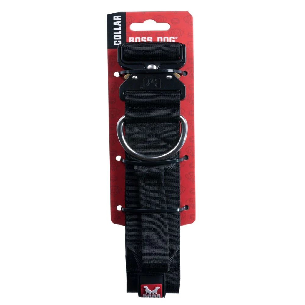 Boss Dog, Tactical Collar, Black - Image 3