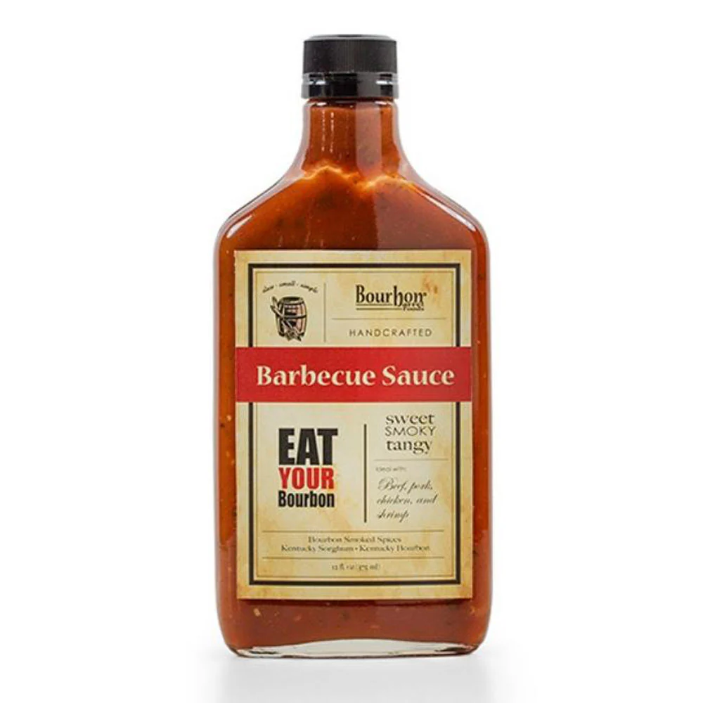 Bourbon Barrel Foods, Sweet Smoky Tangy Barbecue Sauce, 12 oz.