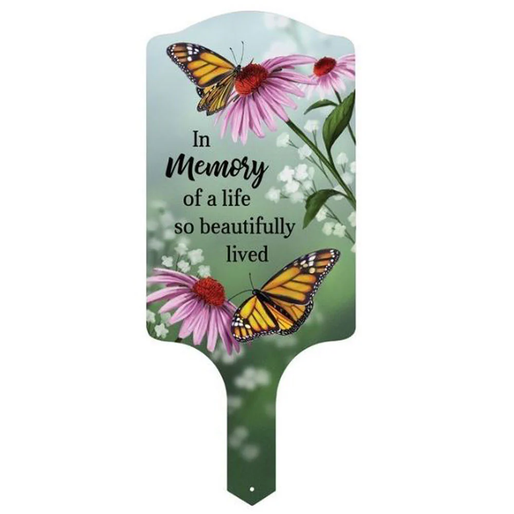 Carson, Beautifully Lived Garden Stake