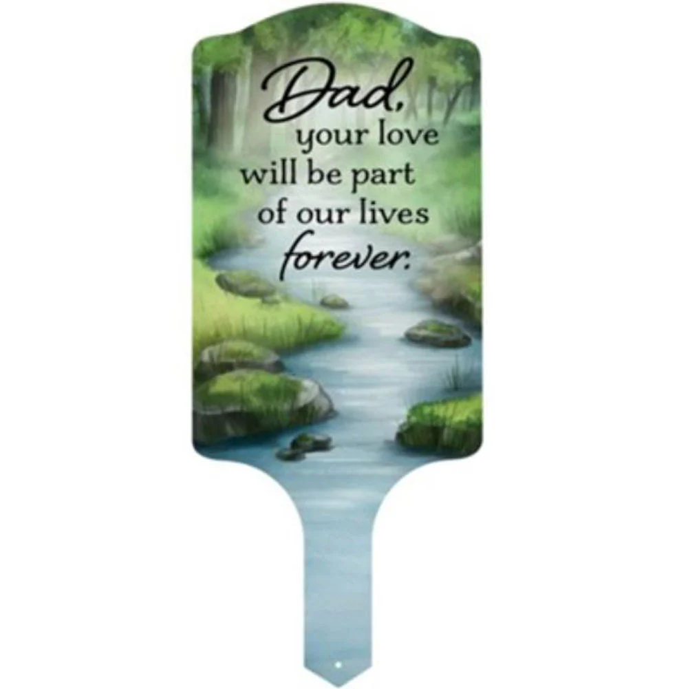 Carson, Dad Garden Stake