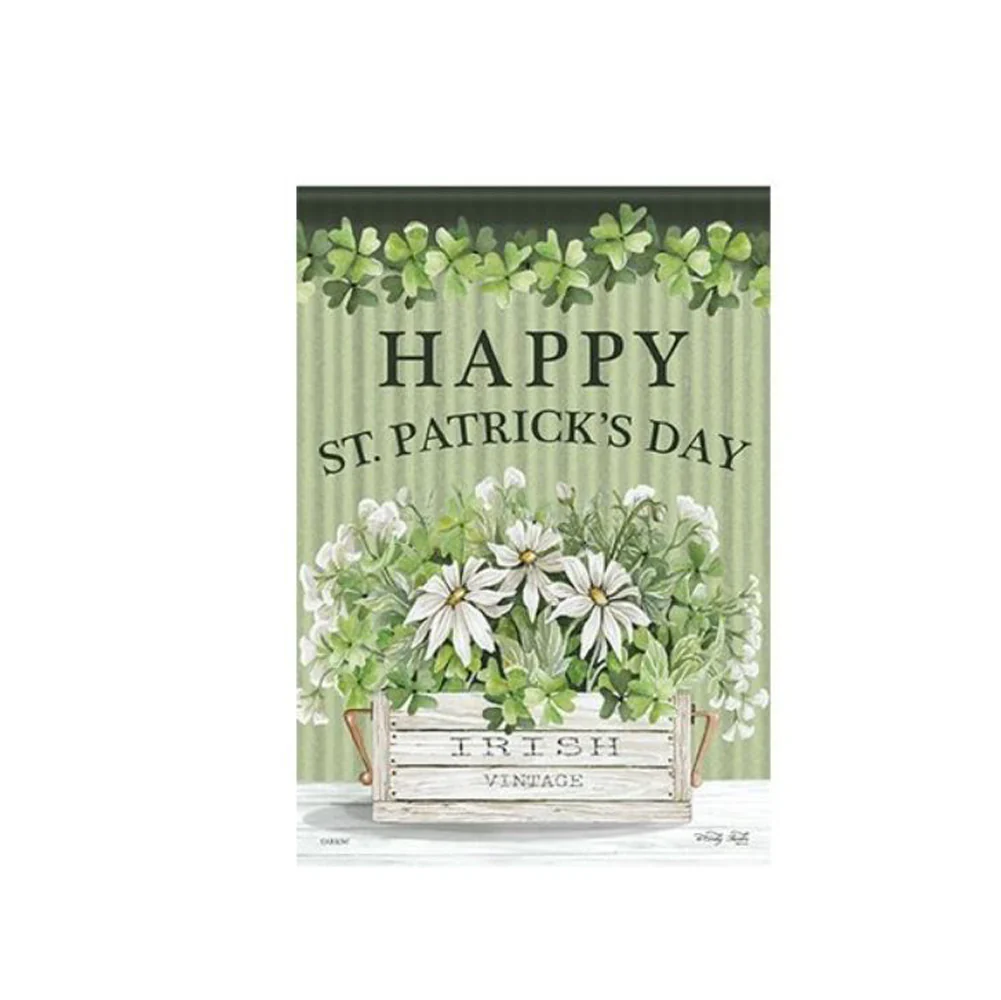 Carson Home Accents, Shades Of Green Garden Flag