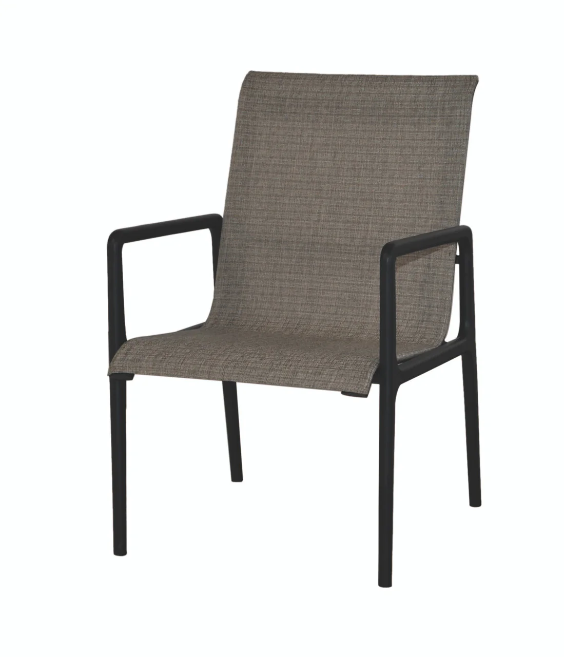 Hanamint, Cedar Sling Dining Chair, Augustine Shadow Sling
