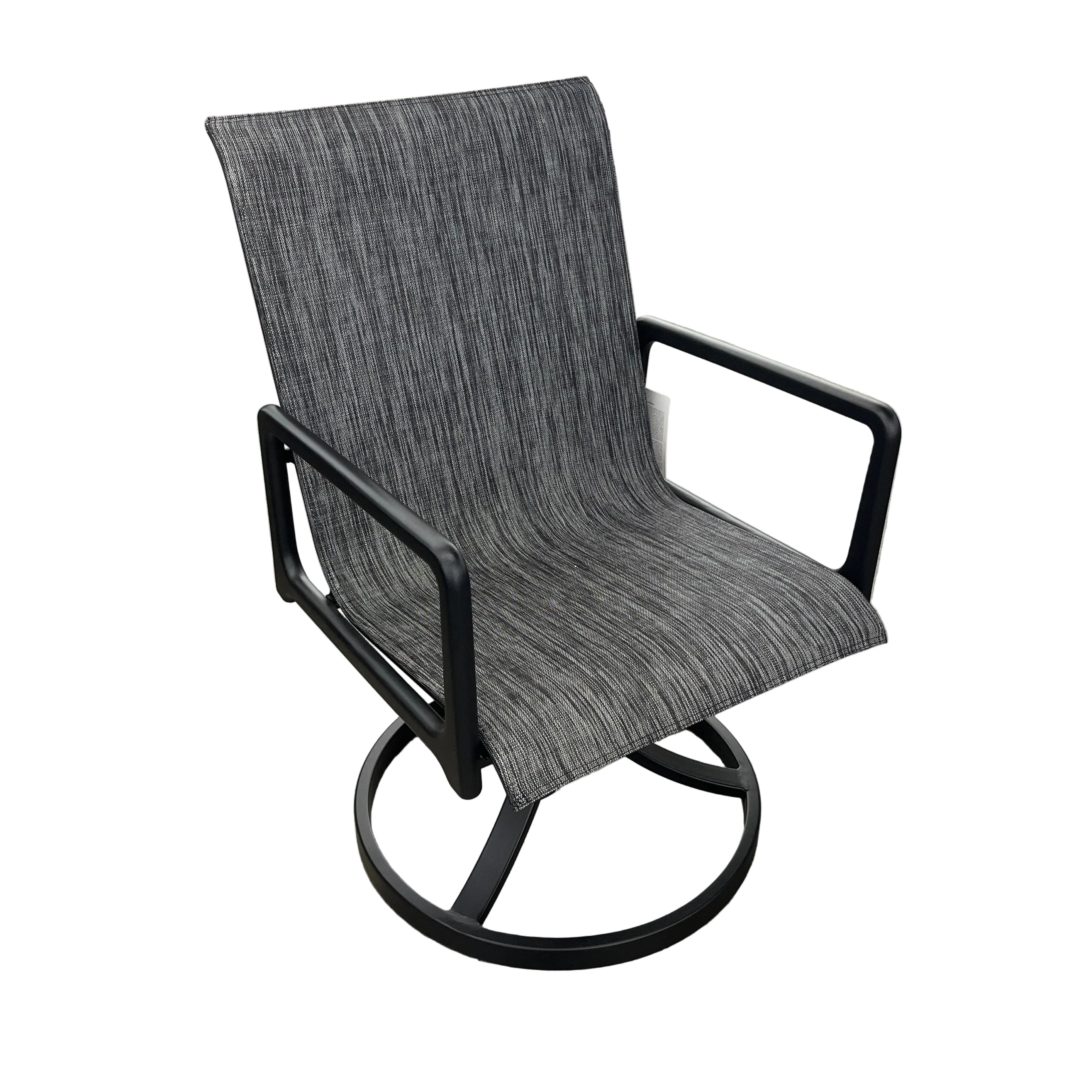 Hanamint, Cedar Sling Swivel Rocker, Augustine Shadow