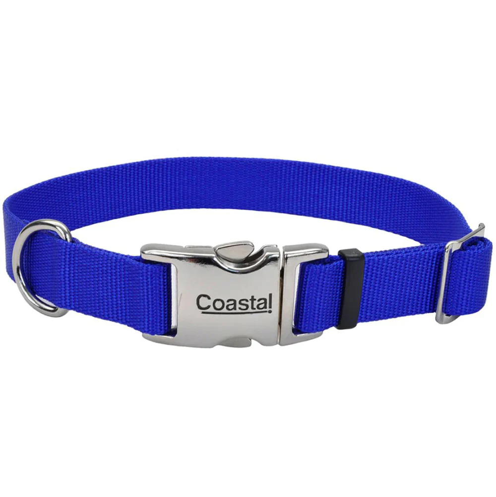 Coastal Pet, Titan Metal Collar, 5/8", Blue