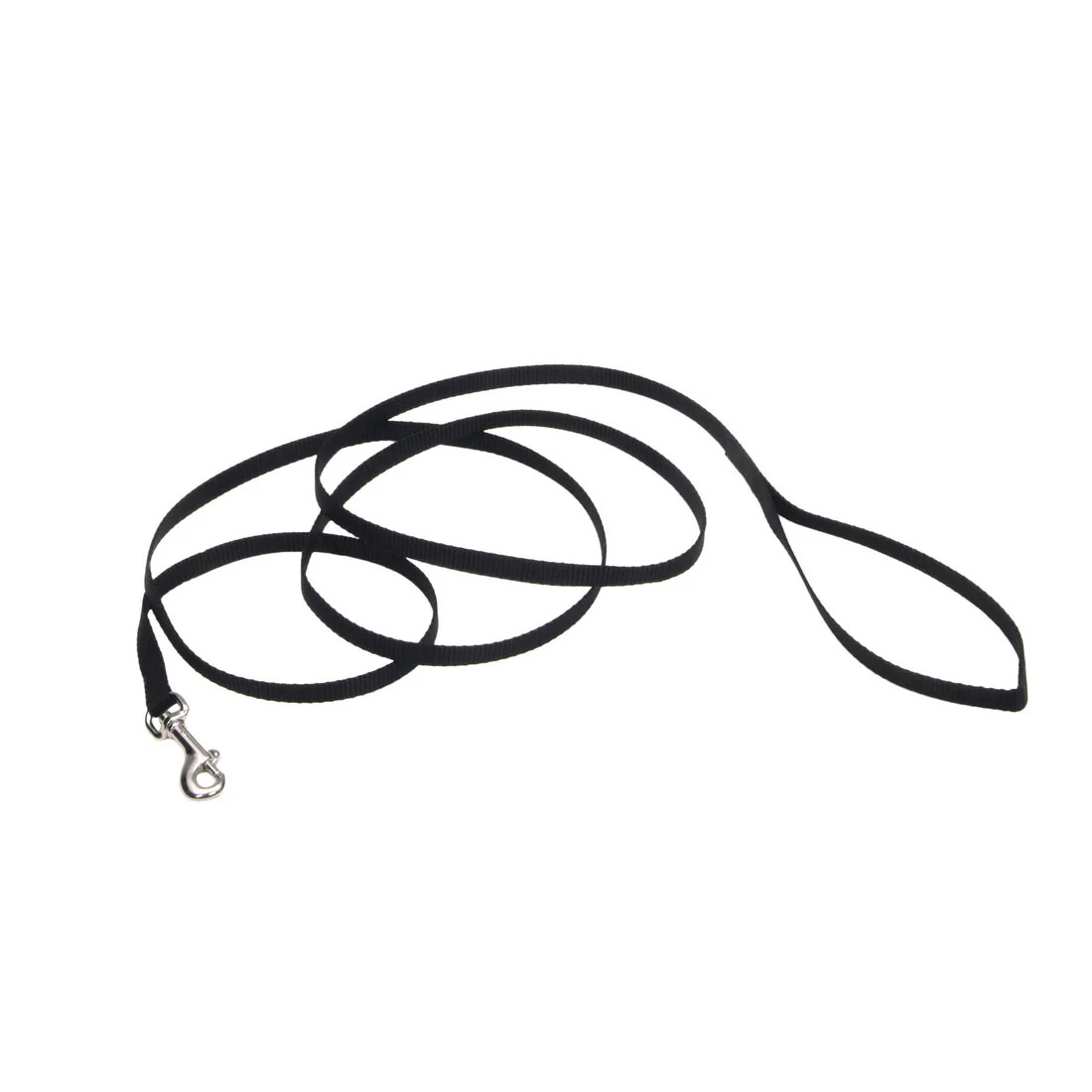 Coastal Single-Ply Dog Lead, Black, 6 ft.