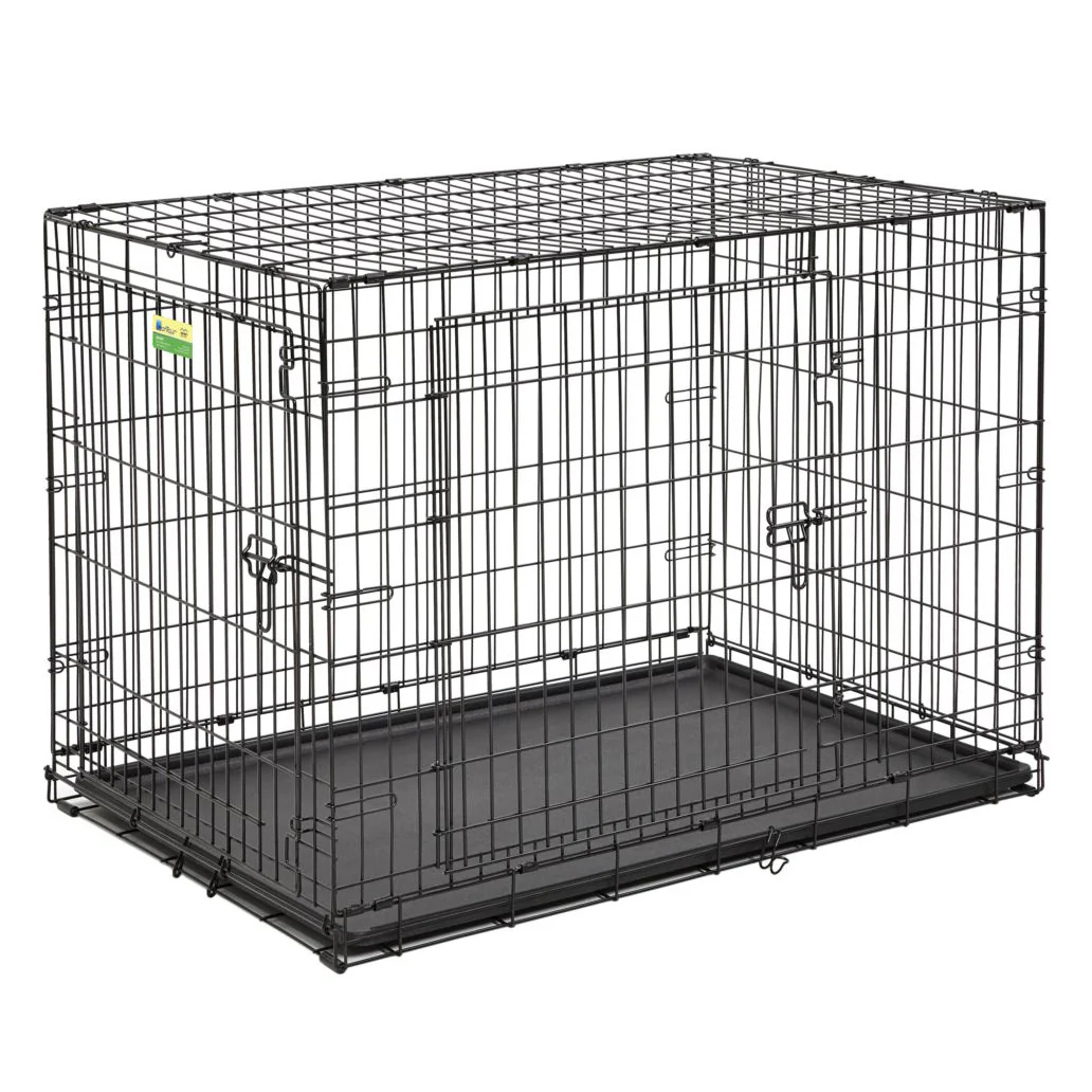Contour Double-Door Dog Crate, 42"