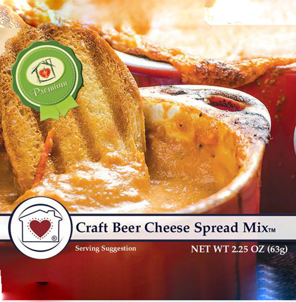 Country Home Creations, Craft Beer Cheese Spread Mix, 2.25 oz