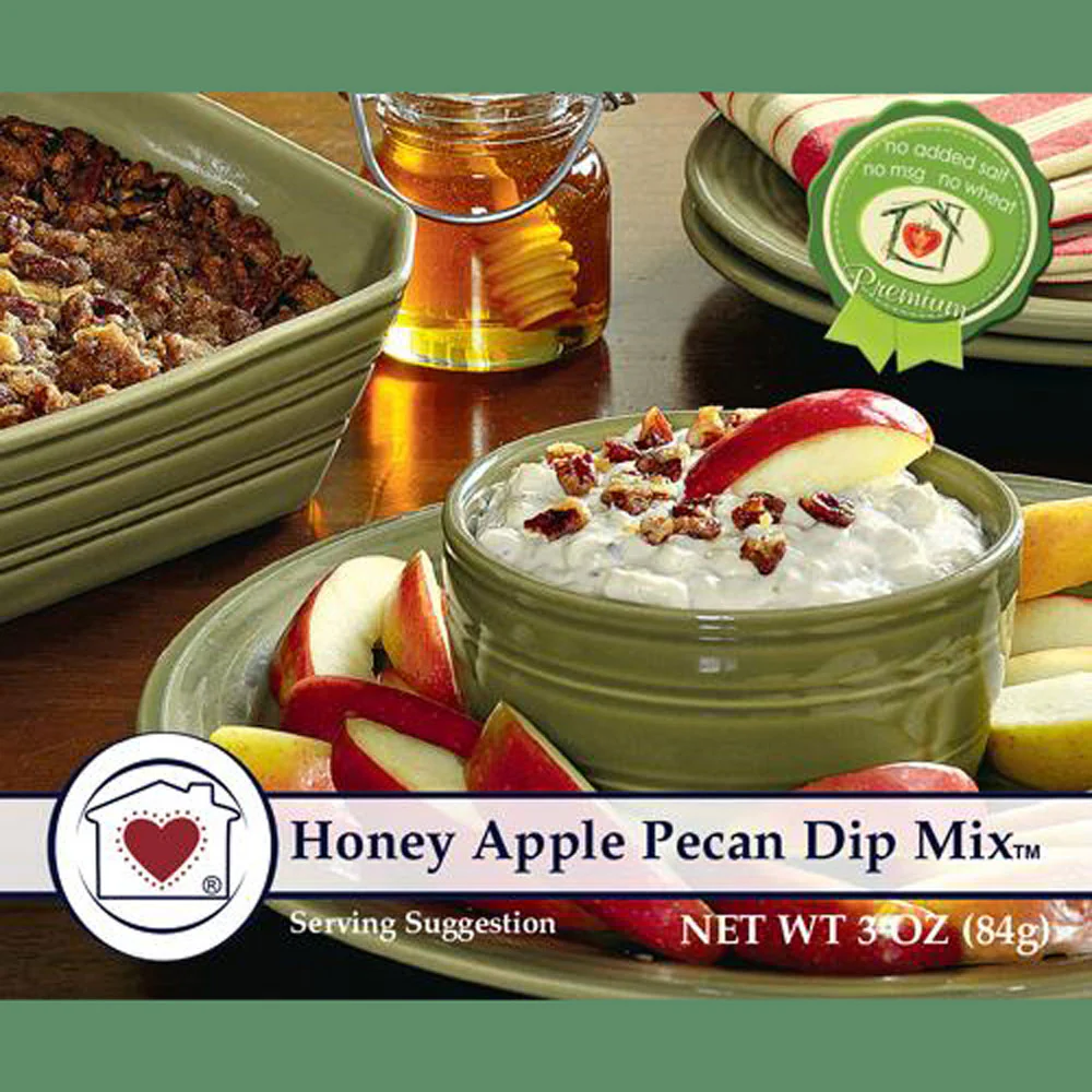 Country Home Creations, Honey Apple Pecan Dip Mix, 3 oz.