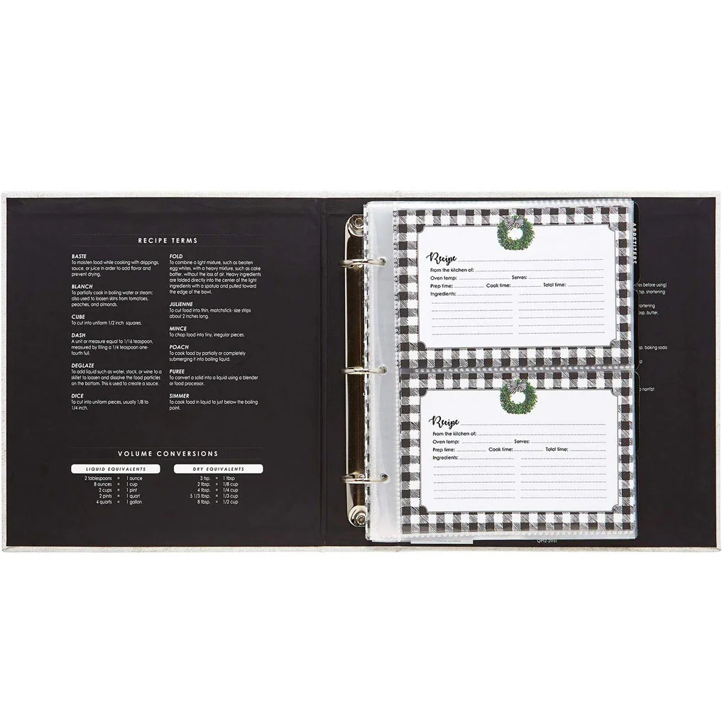 CR Gibson, Gather Pocket Page Recipe Book - Image 2