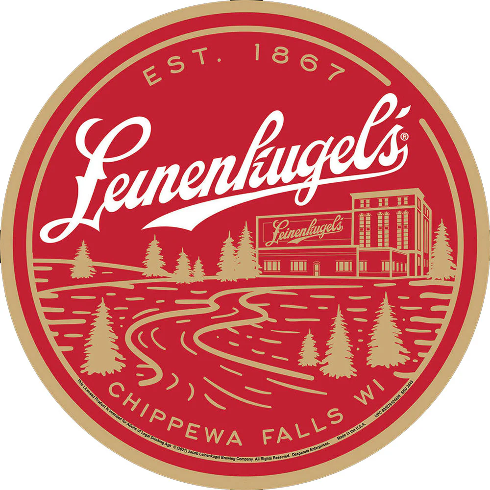 Desperate Enterprises, Leinenkugal Round Metal Sign