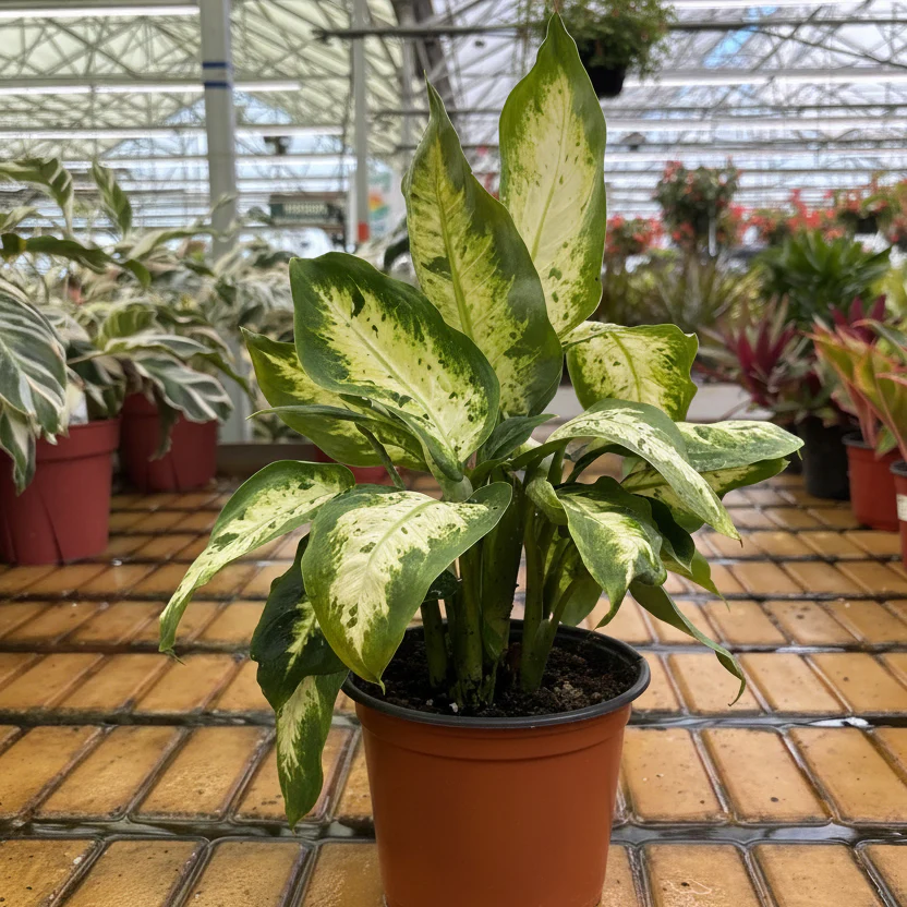 Dieffenbachia Tropic Marianne - Dieffenbachia sp - 6" Pot