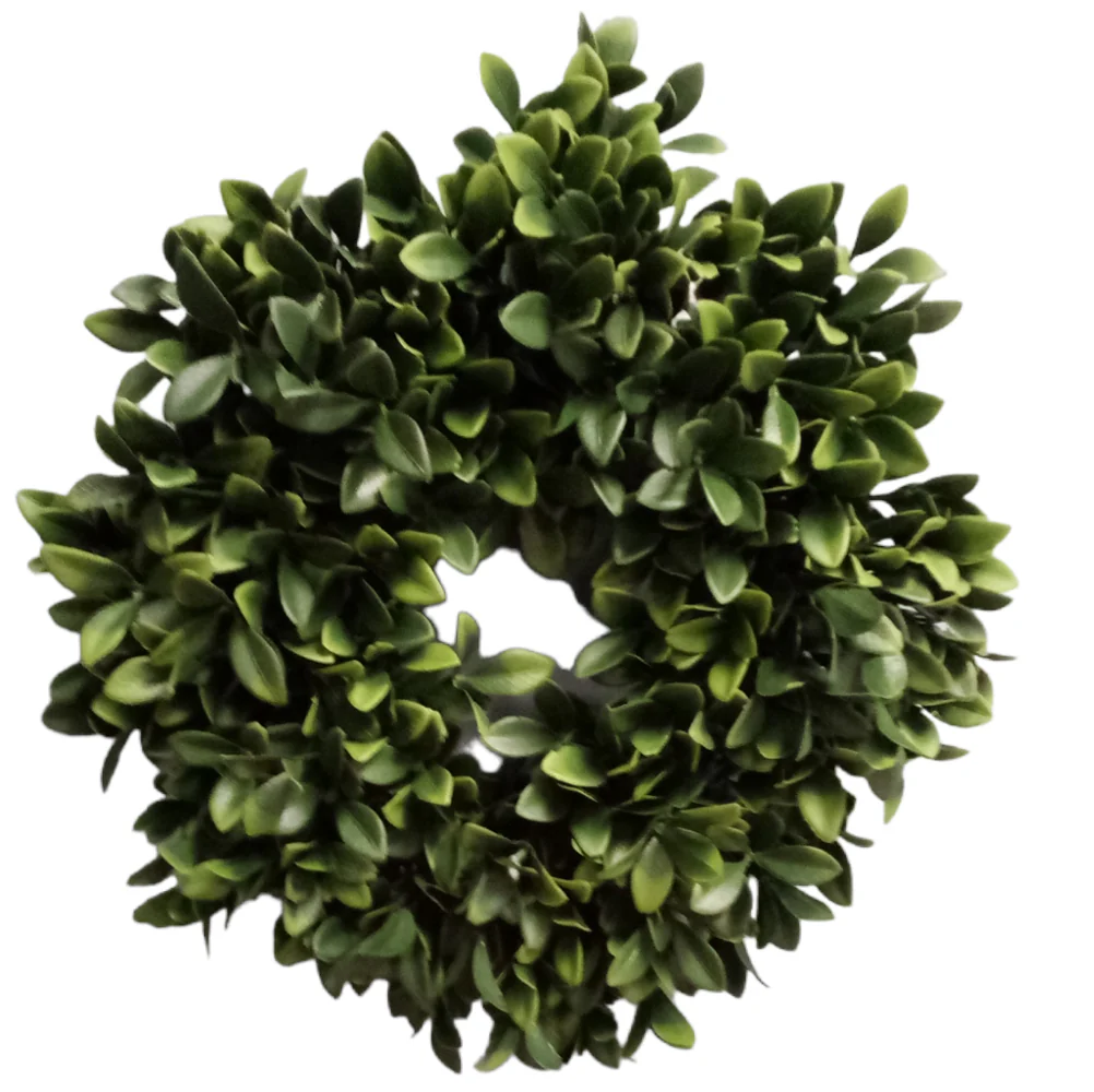 Direct Export, Winter Boxwood Wreath, 12"