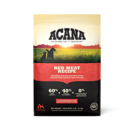 Acana Red Meat Recipe Dog Food, 25lbs