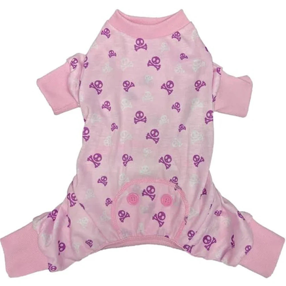 Fashion Pet, Skull N Cross Bone PJ, Pink