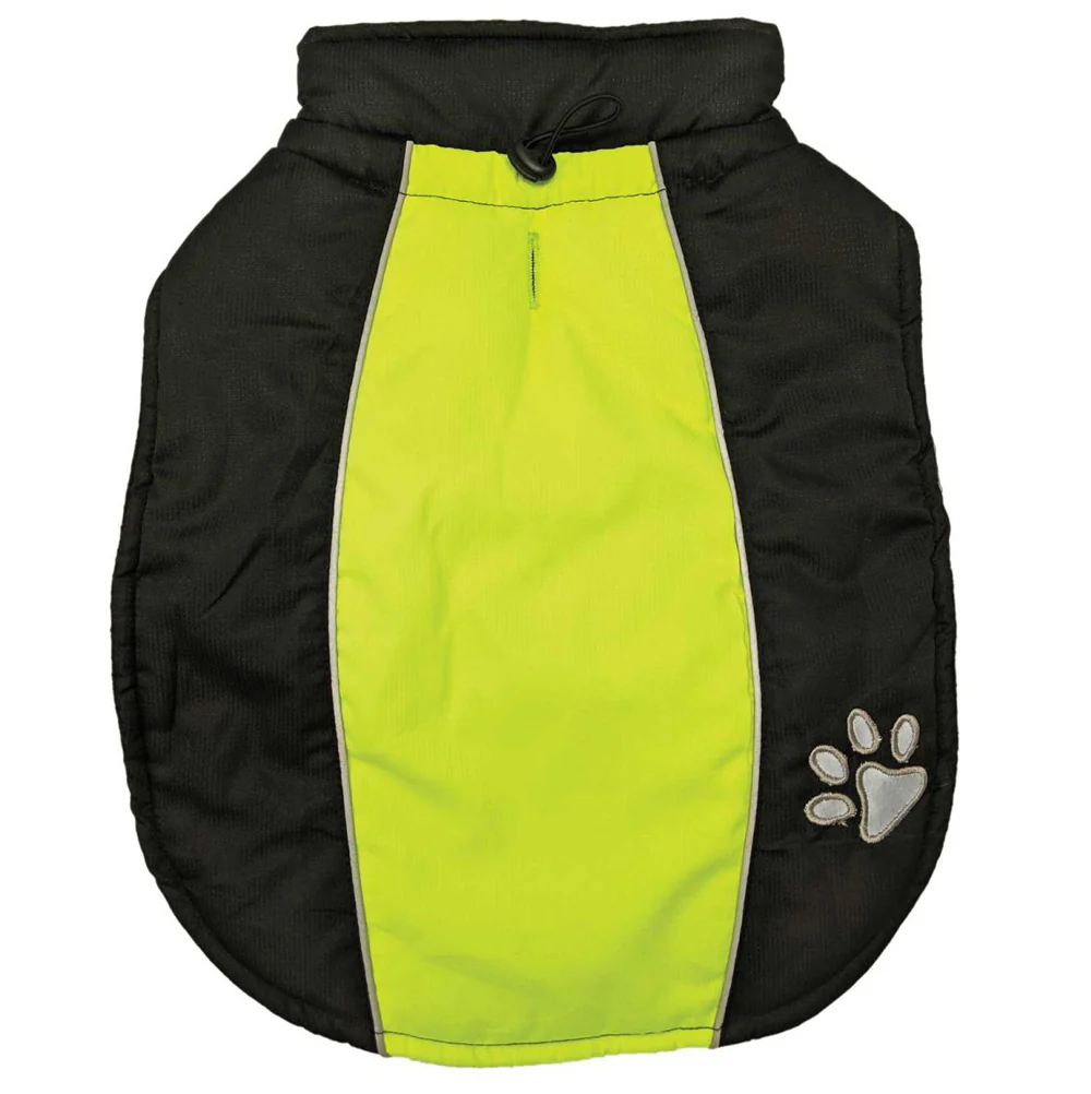 Fashion Pet, Sporty Jacket, Black/Green
