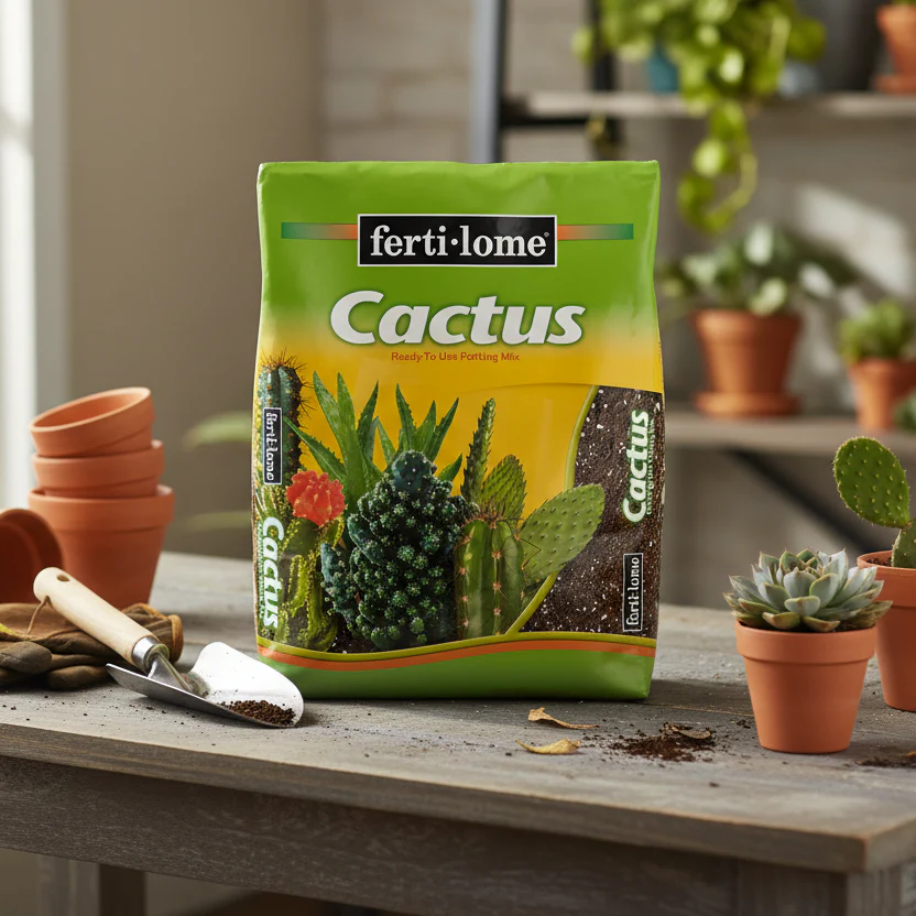 Fertilome, Cactus Potting Mix, 4qt