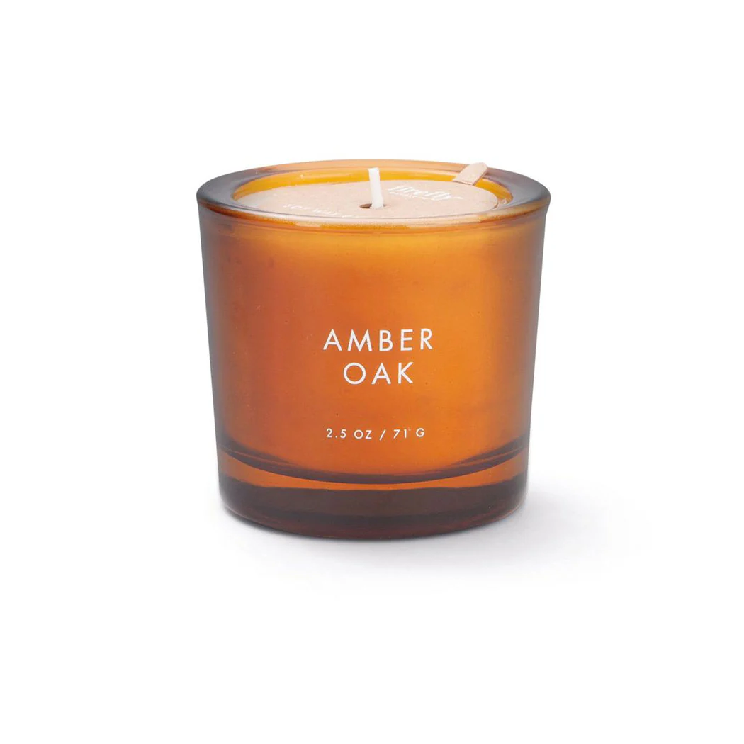 Firefly Candle Co. Botany Amber Oak, 2.5 oz. Soy Candle