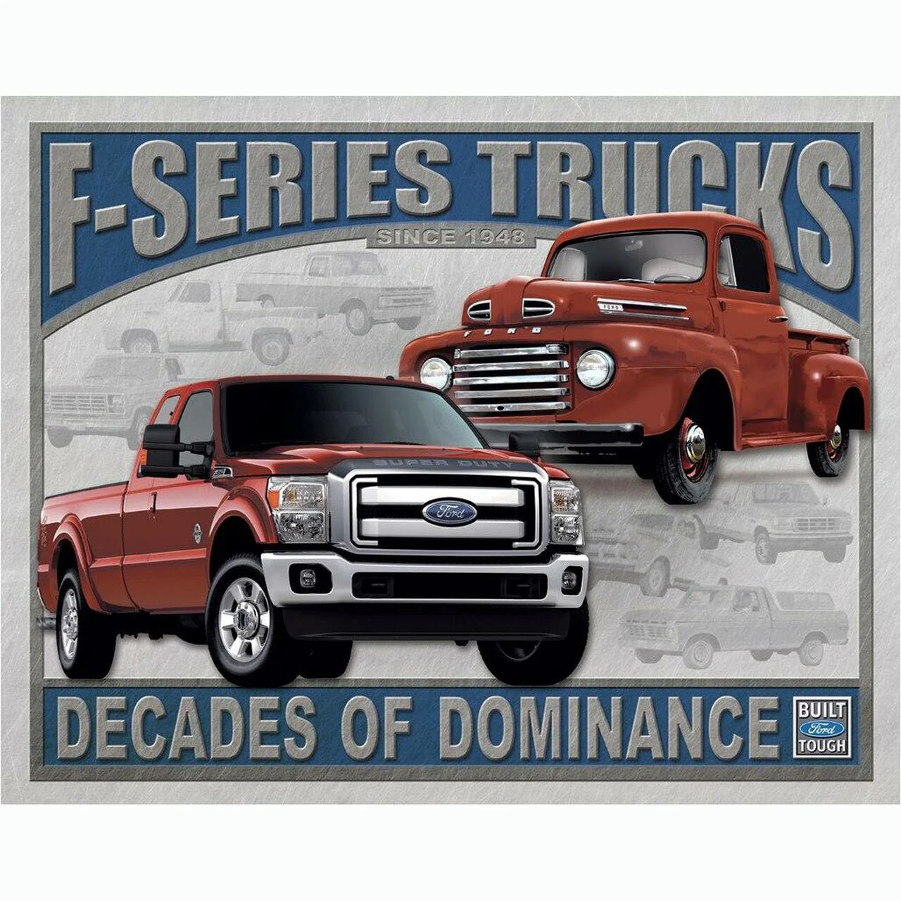 Ford - F Series Metal Sign