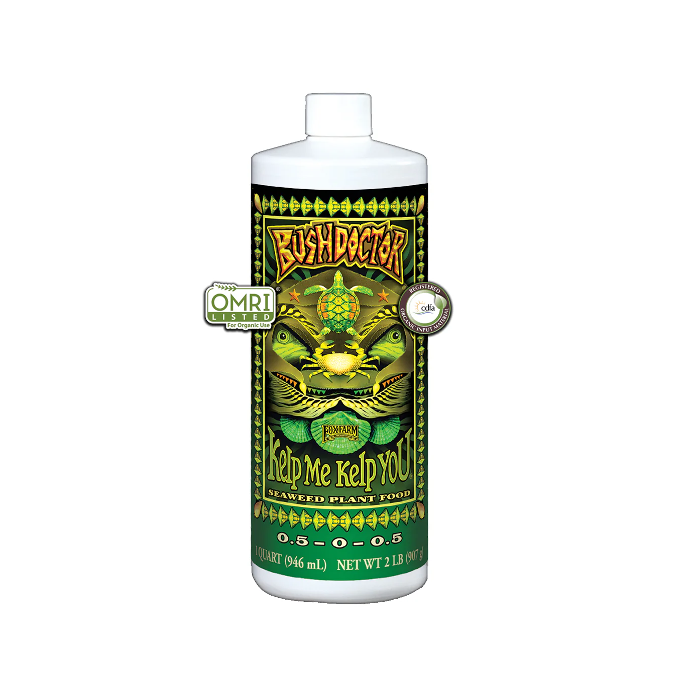 FoxFarm Bush Doctor Kelp Me Kelp You 0.5-0.5 Concentrate, 32 oz