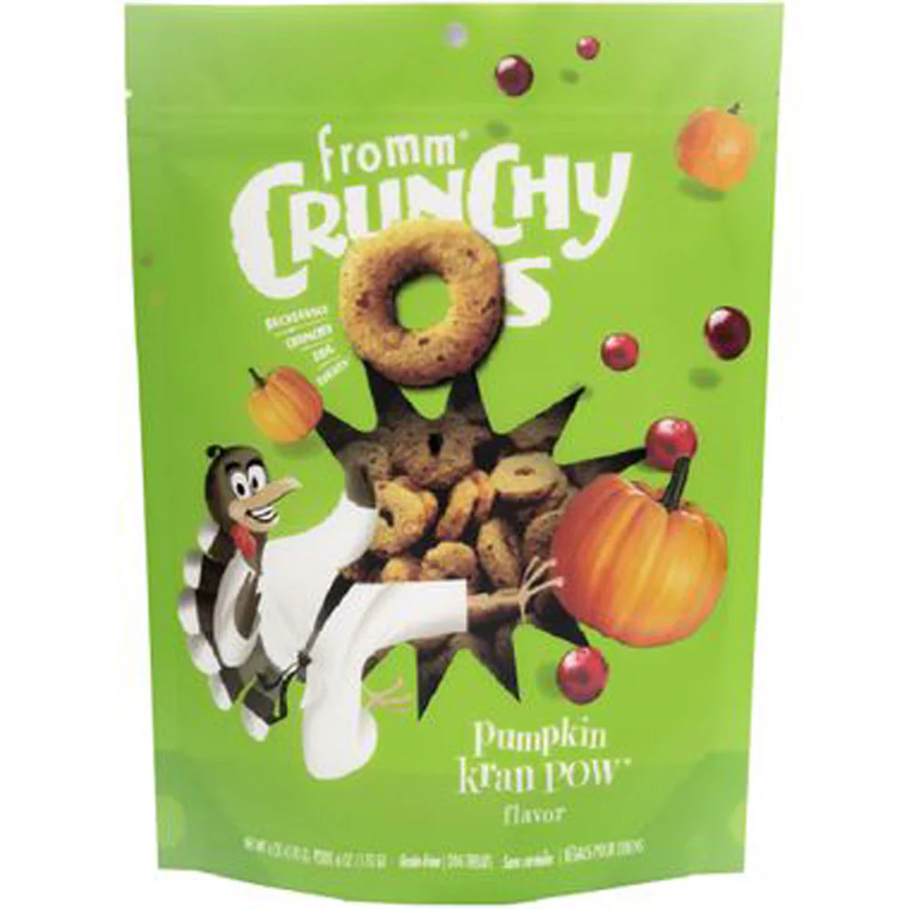 Fromm, Crunchy O's, Pumpkin, 6 OZ.