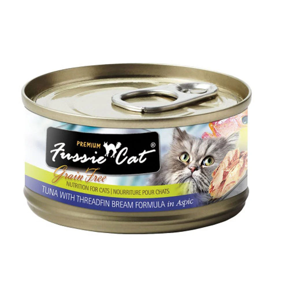 Fussie Cat, Grain Free Tuna & Thread, 2.82 oz.