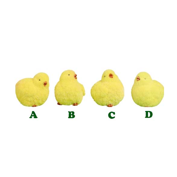 Fuzzy Chick Figurine, Small