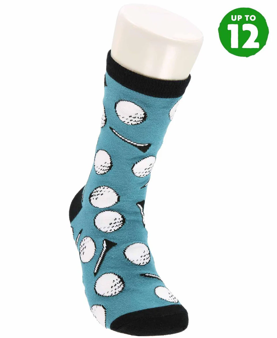 Lazy One - Golf Ball Crew Sock