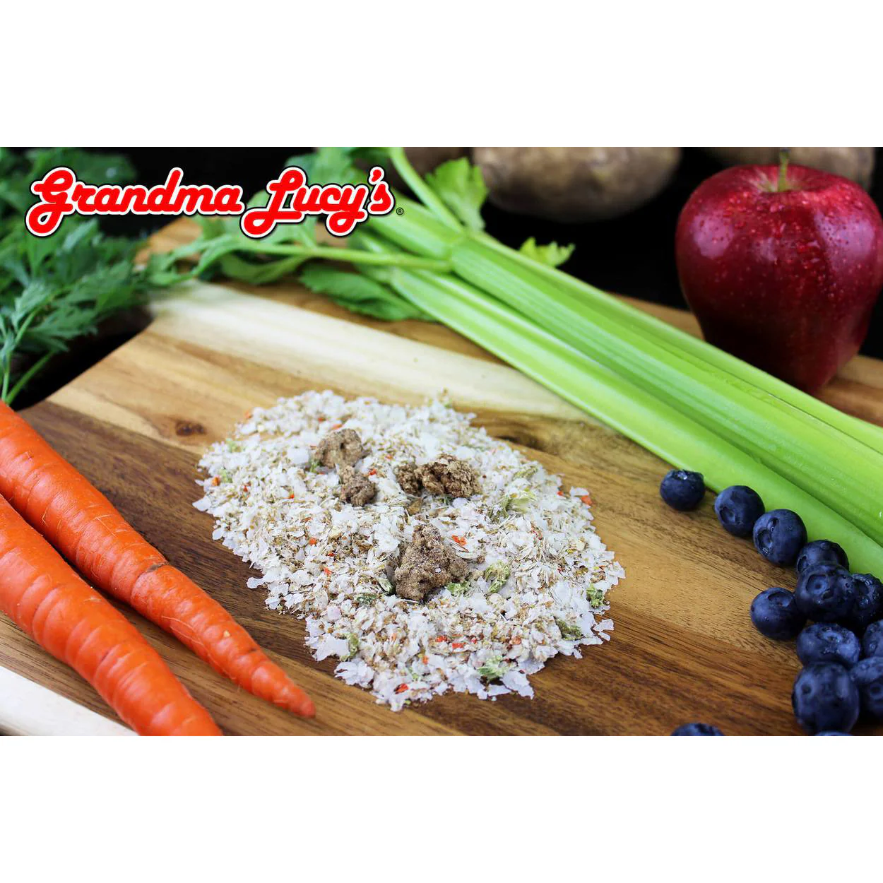 Grandma Lucy's Artisan Freeze-Dried Lamb Recipe Dog Food, 3 lb - Image 2