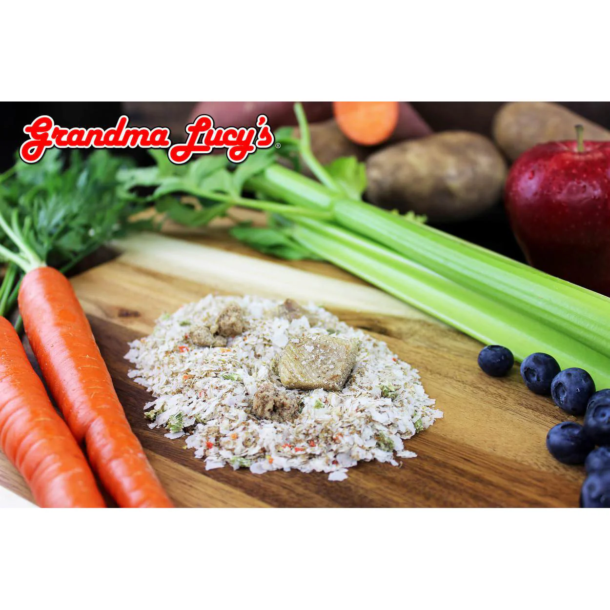 Grandma Lucy's Artisan Freeze-Dried Pork Recipe Dog Food, 10 lb - Image 2