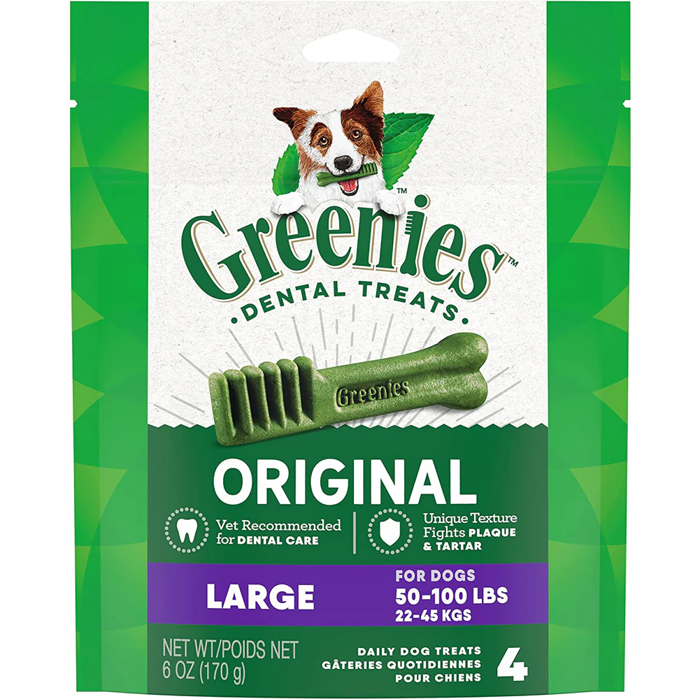 Greenies, Large Brush Sticks, 4pk