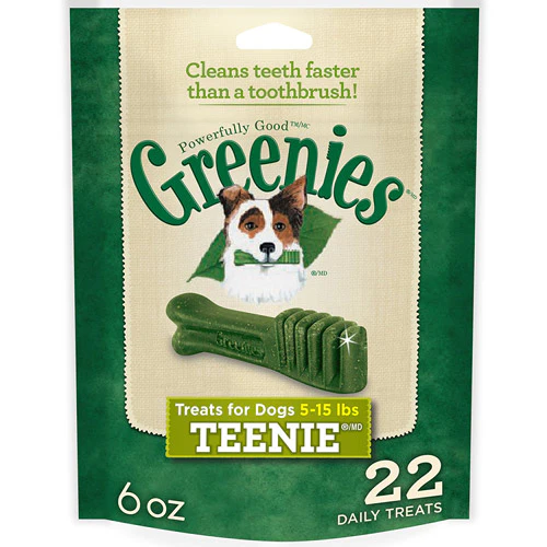 Greenies Original Dental Chews Teenie Size, 6 oz.