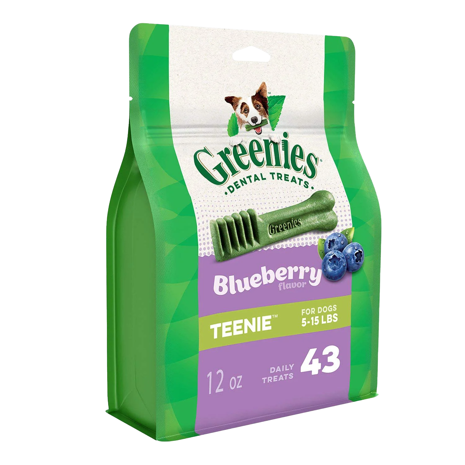 Greenies Teenie Blueberry Flavor Dental Chews-12 oz.