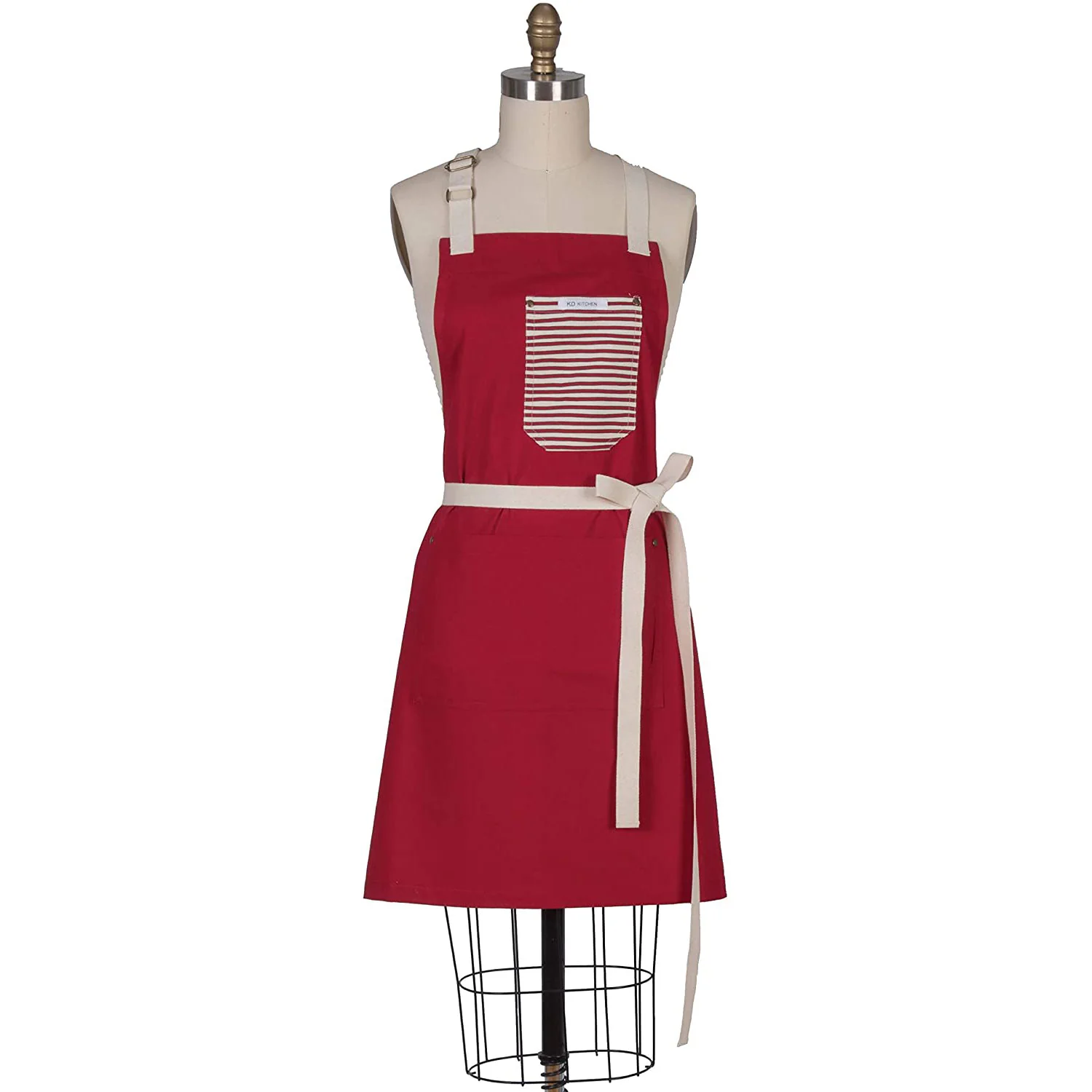 Kay Dee Designs KD Kitchen Chef Apron, Red