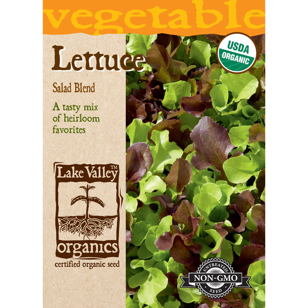 Lake Valley, Lettuce, Salad Blend Organic