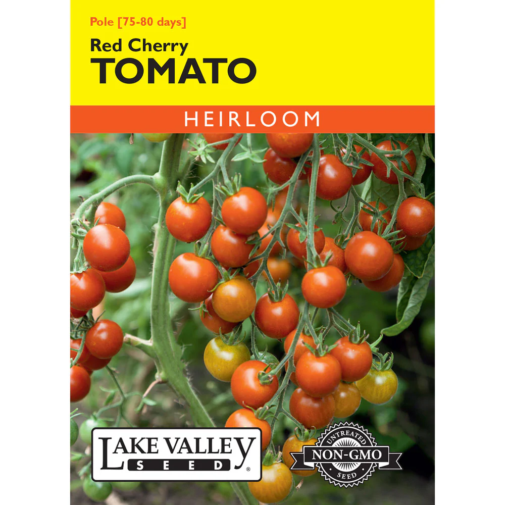 Lake Valley, Tomato, (Pole) Red Cherry