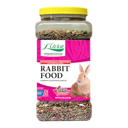 L'Avian Plus Rabbit Food Jar, 4.5 lb