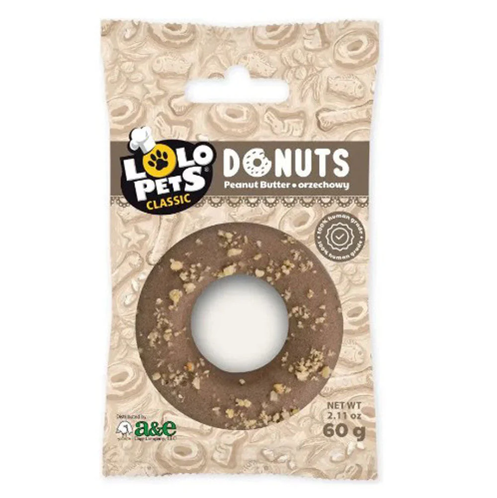 Lolo Pets Bakery Gourmet Mini Donut Treat for Dogs, 2.11 oz. - Image 2