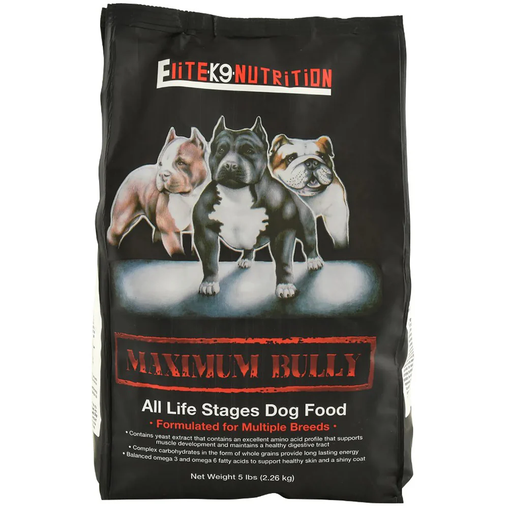 Maximum Bully, Maximum Bull Dog Food, 5lb.