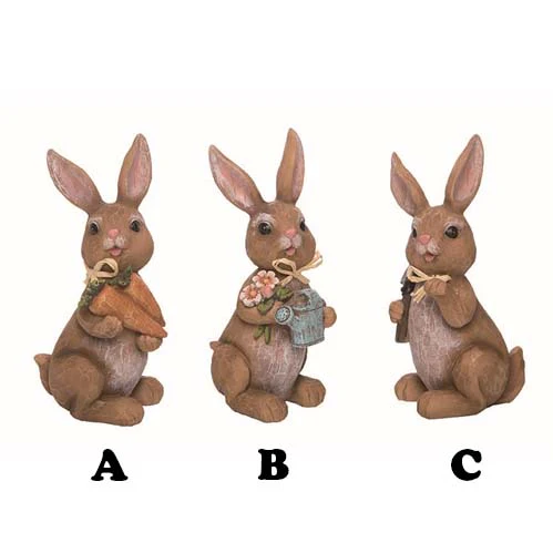 Meadow Bunny Figurine-Assorted