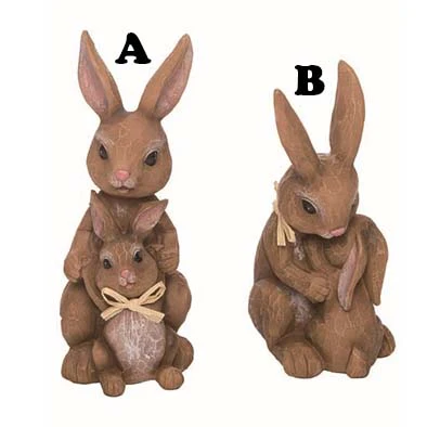 Meadow Bunny Mom with Baby Bunny-Assorted