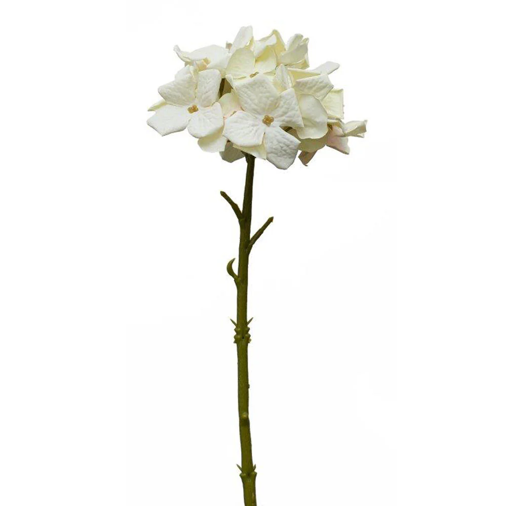 Melrose, Hydrangea Stem White, 13"