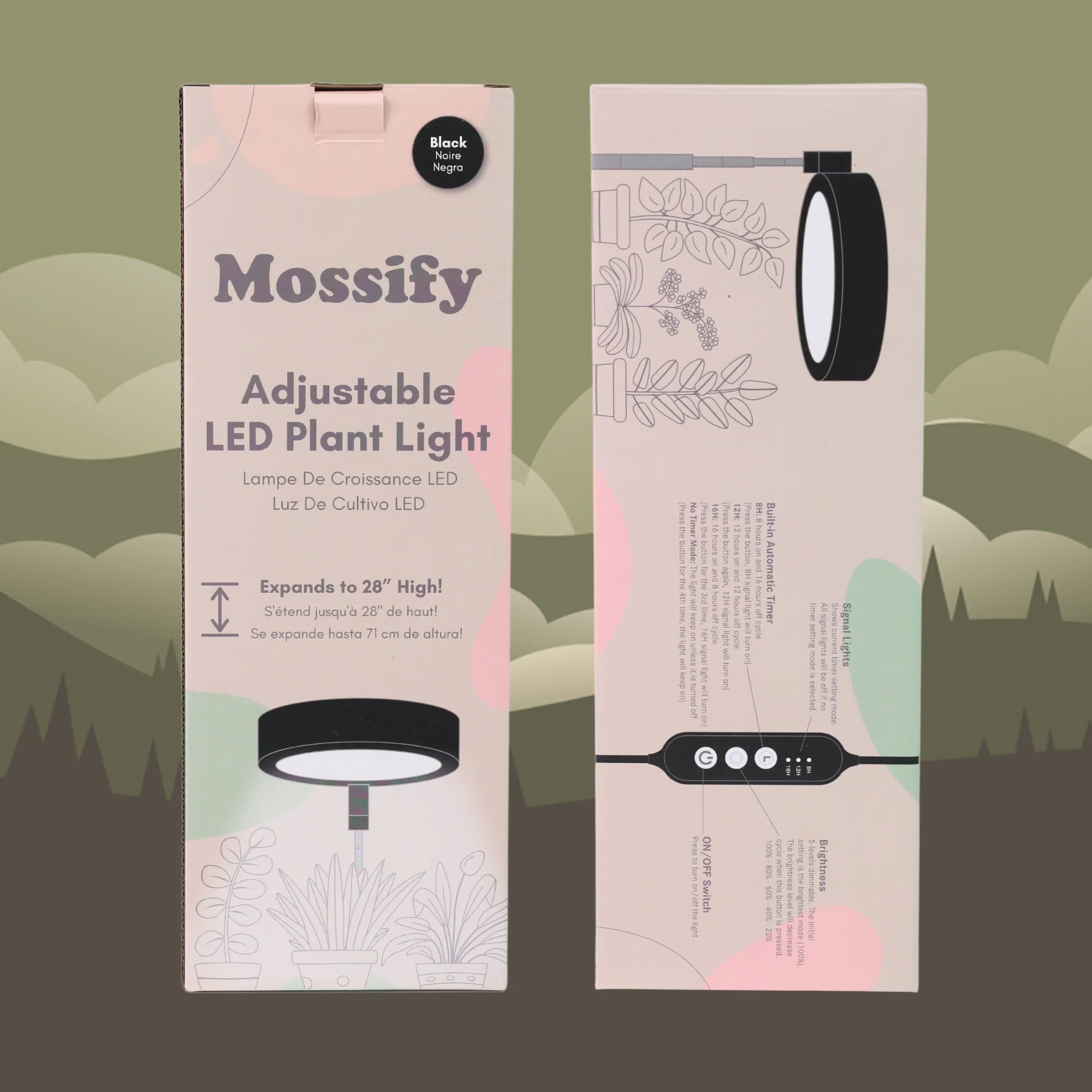 Mossify, Adjustable LED Plant Light - Image 6