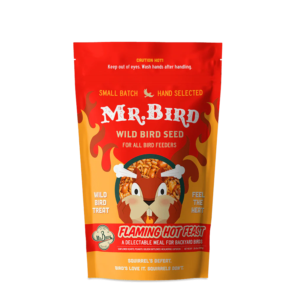 Mr. Bird, Flaming Hot Feast, 2 lb. and 5 oz Bag