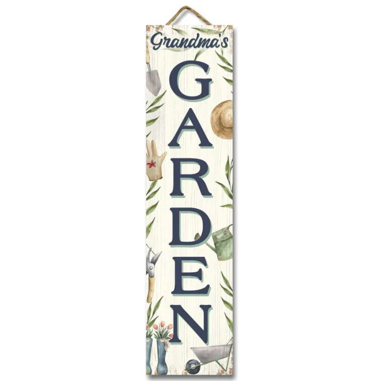 My Word! Hanging & Standing Sign- Grandma's Garden