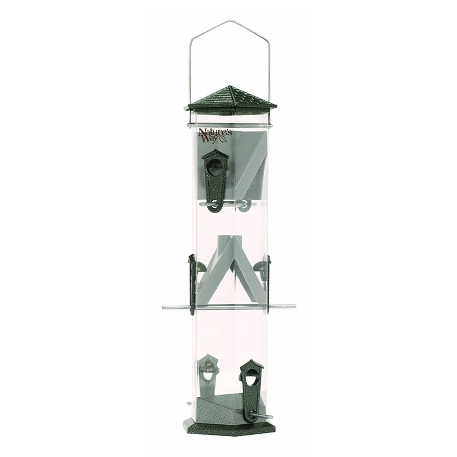 Nature's Way Bird Products Wide Deluxe Twist and Clean Sunflower Feeder,